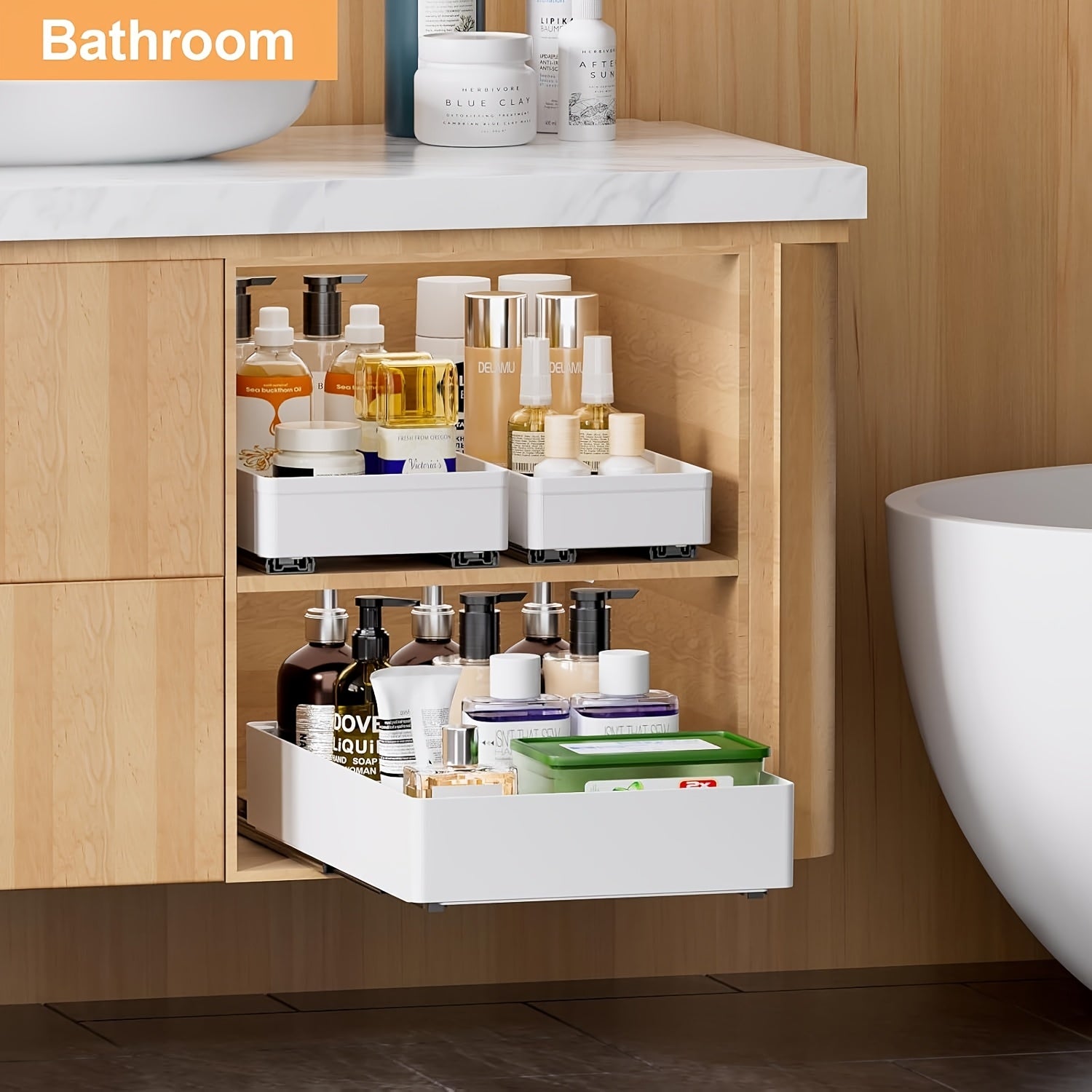 Pull Out Cabinet Organizer 3pcs Pull Out Cabinet Organizer | 15.7\