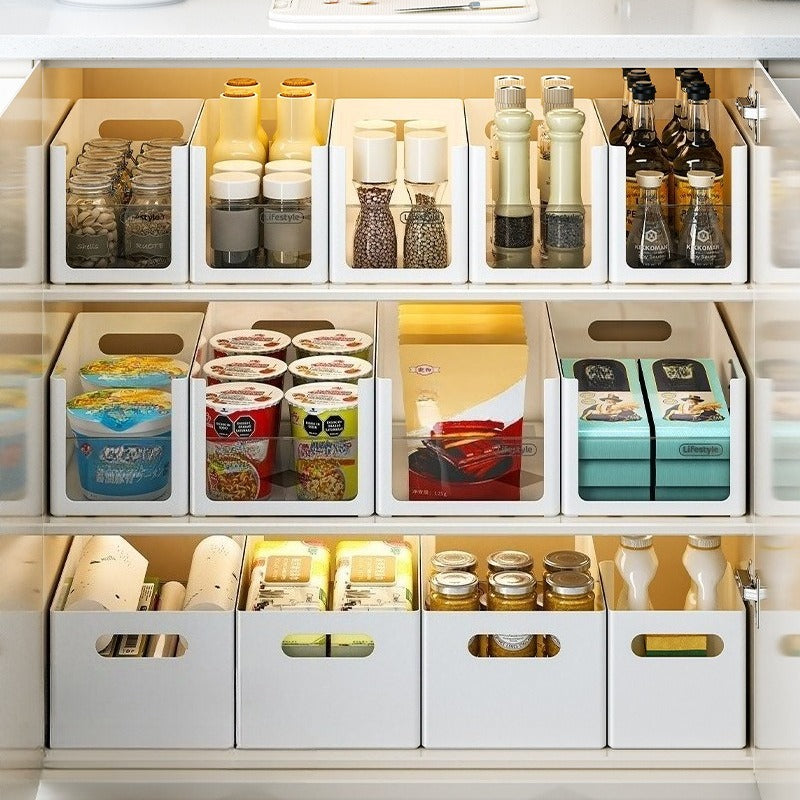 Storage Boxes for Kitchen Cabinet Drawers, Organizers for Sorting And Categorizing, Drawer Organizers for Dishes And Spice Bottles