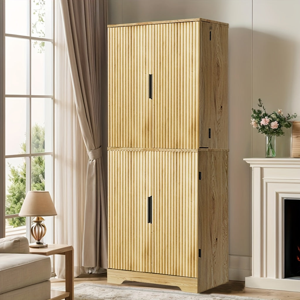 Kitchen Pantry Storage Cabinet 67.7\