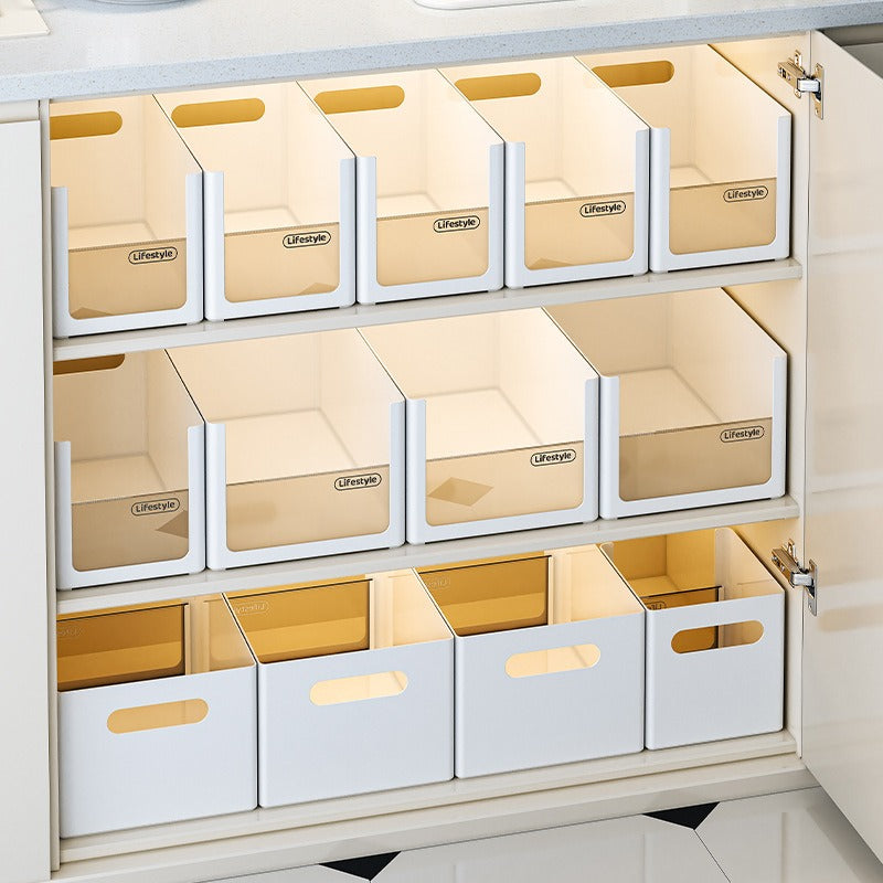 Storage Boxes for Kitchen Cabinet Drawers, Organizers for Sorting And Categorizing, Drawer Organizers for Dishes And Spice Bottles
